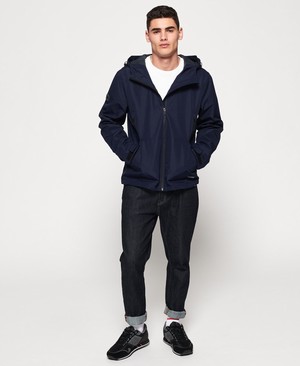 Superdry Technical Elite SD-Windcheater Férfi Kabát Sötétkék | HUWAQ7581